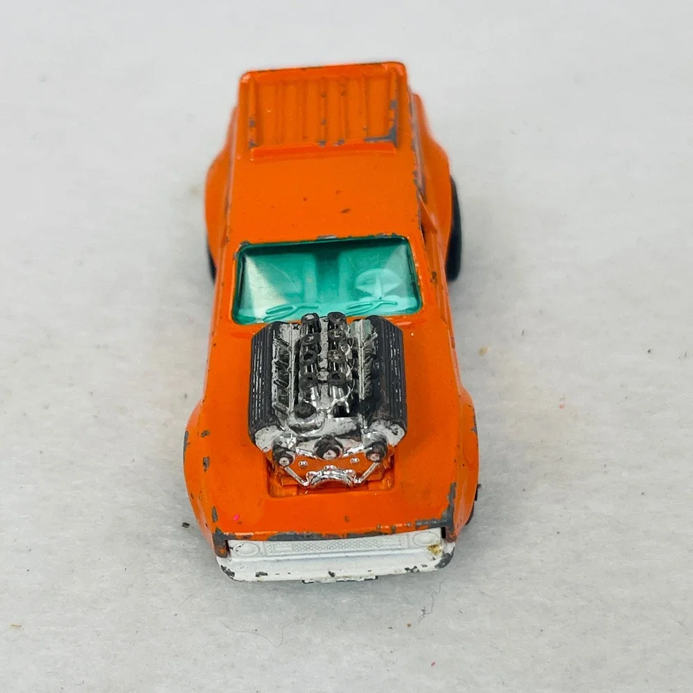 Vtg 1975 Matchbox Superfast No 34 Vantastic Orange Diecast Car Lesney England